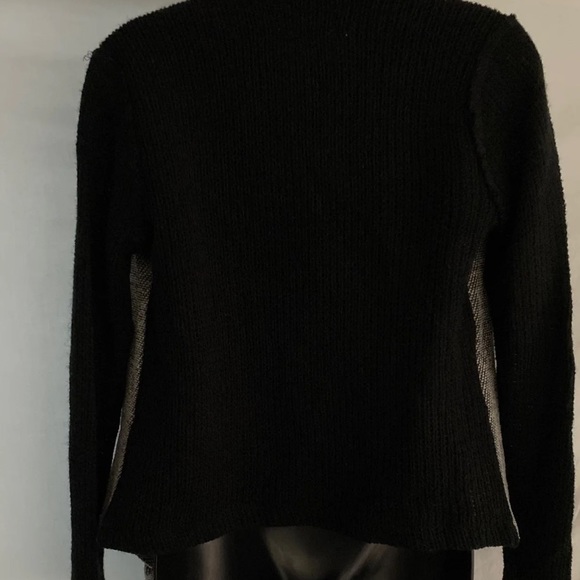 “Skies are Blue” open draped sweater XS - Picture 5 of 8